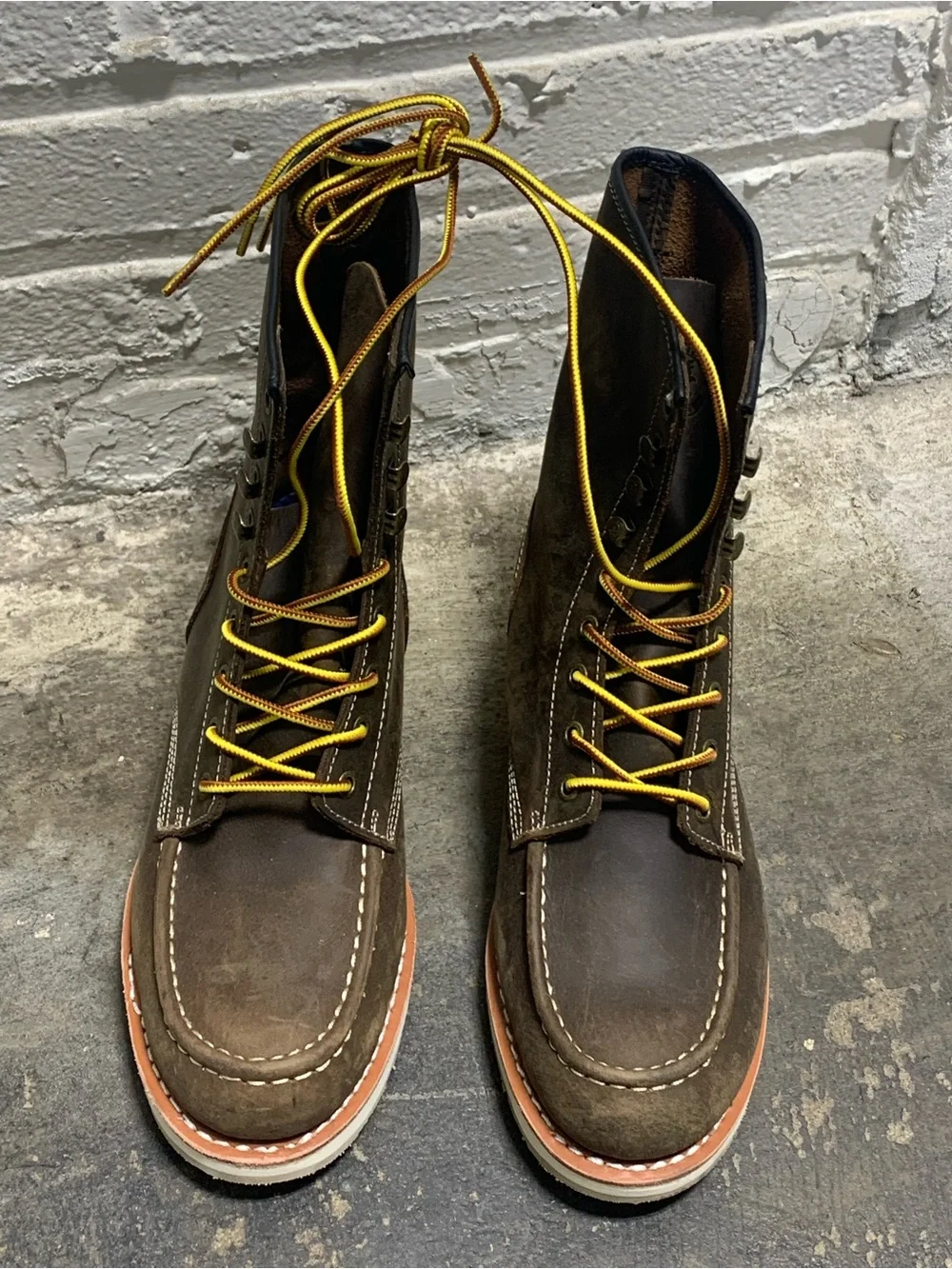 NWOB Rock Rooster Mantua 8” MENS Soft Toe Work Boots - 11.5 MENS - Picture 4 of 16